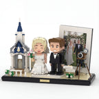 Personalized 'Forever' Wedding Celebration Building Set – Custom Couple & Photo Frame Display